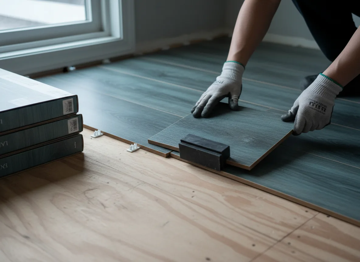 Luxury Vinyl Plank Installation company in Cornland, IL